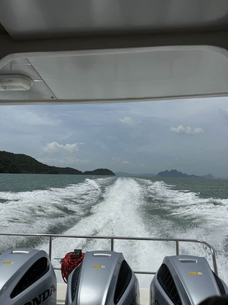 koh yao noi speedbåd 