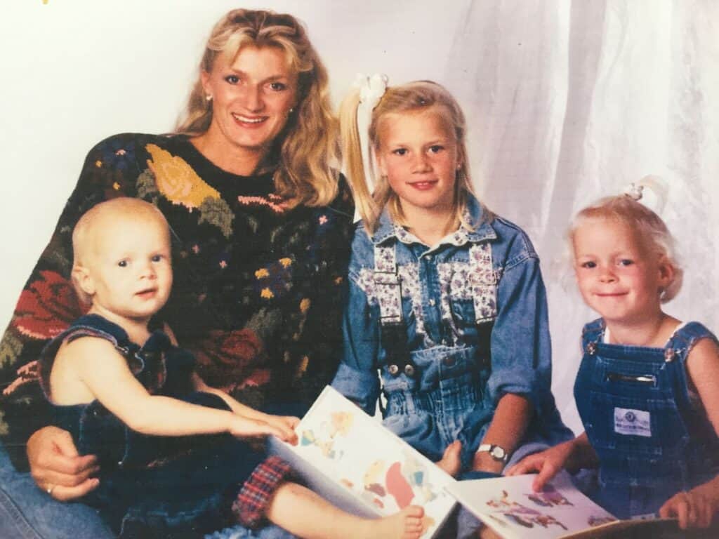 fire piger 1992 mormormedstiletter Camille Michelle Nicole