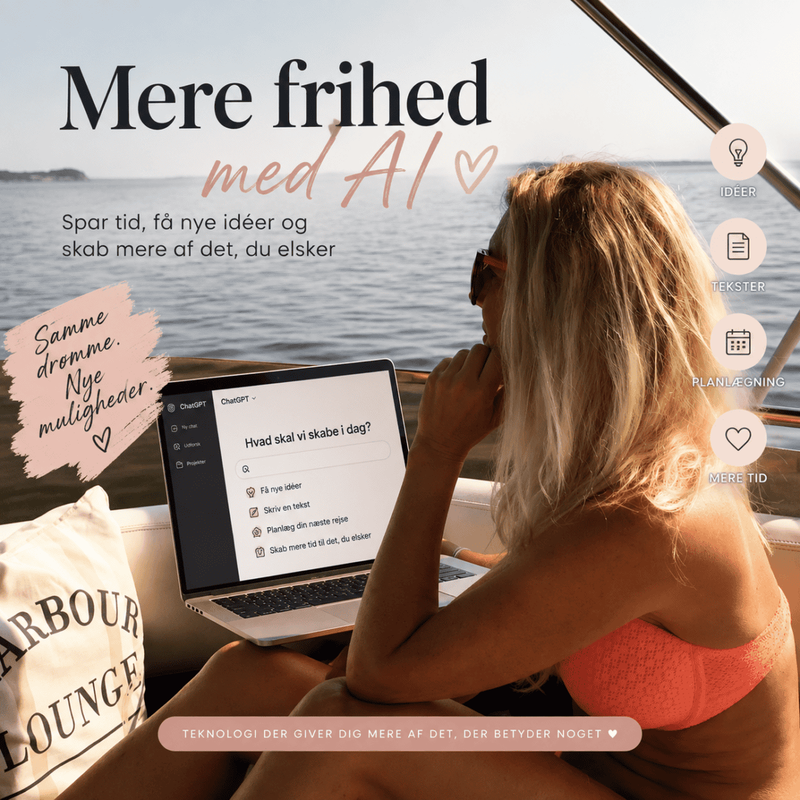 AI genereret foto af mormormedstiletter