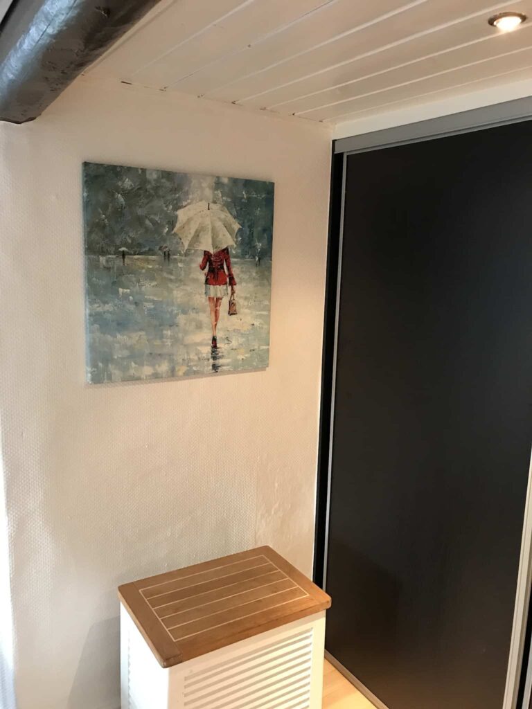 Sandgaarden indefra...