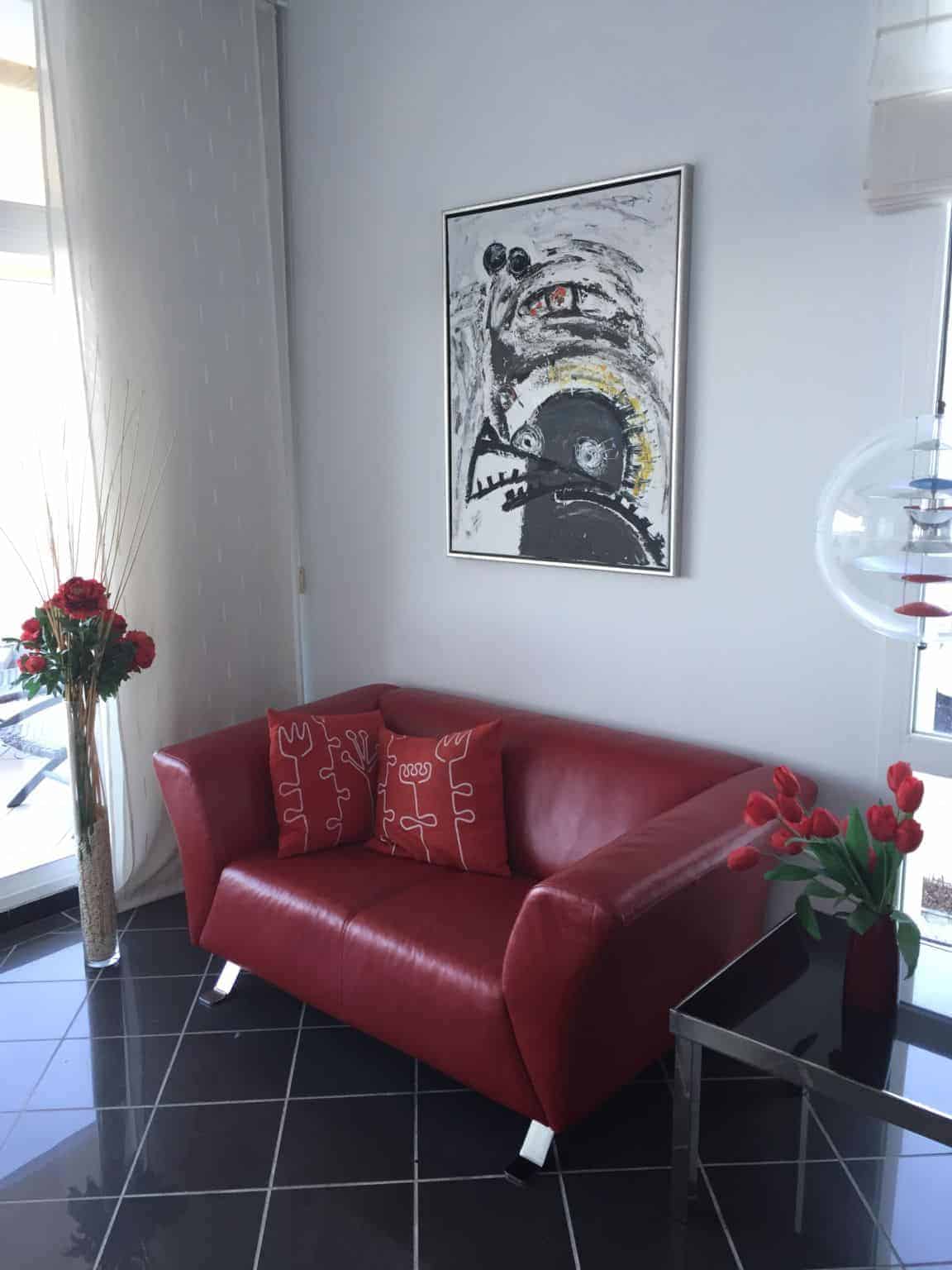 1. sal på Bjerget - før og efter!