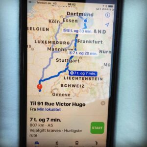 Følg med i "Tre på tur" - 3.185 km...!