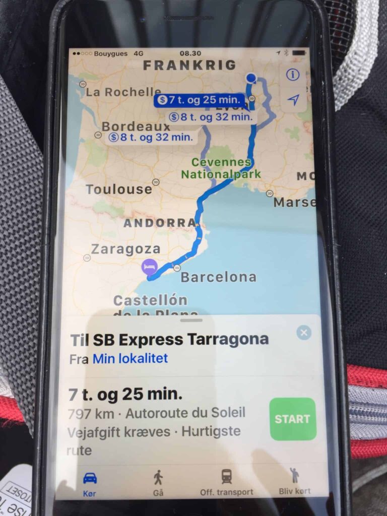 Følg med i "Tre på tur" - 3.185 km...!