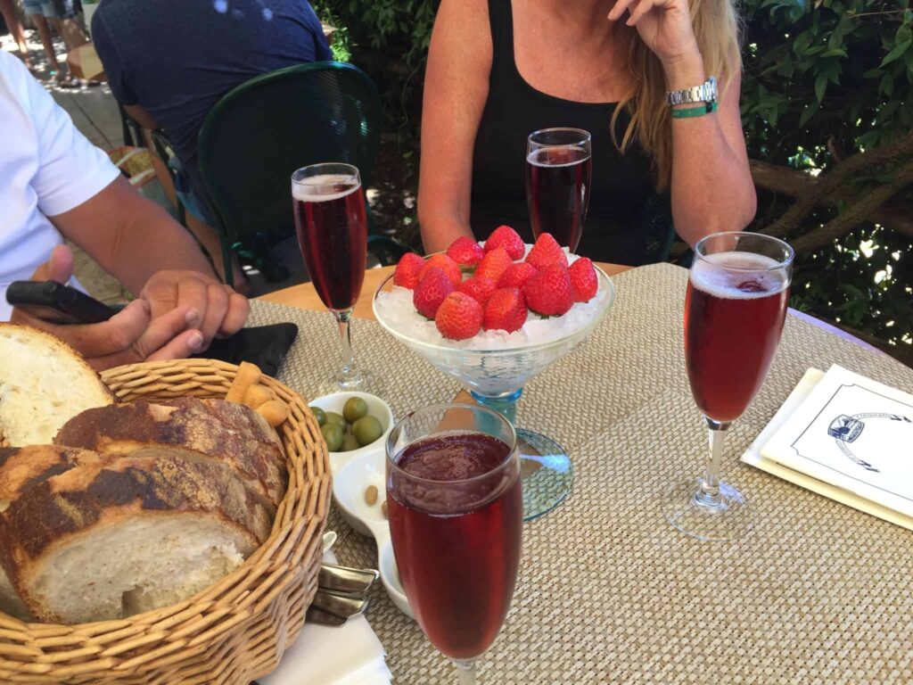 Frokost i Punta di San Vigilio - cool oplevelse