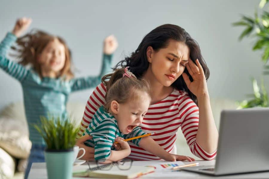 nervous system reset for moms
