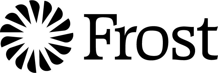 Frost bank logo.