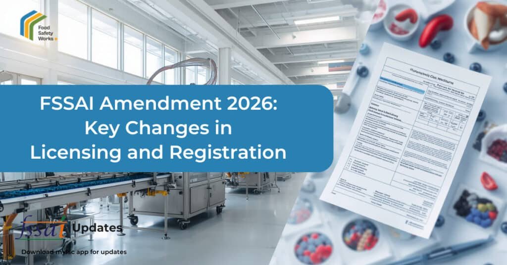 FSSAI amendment for licensing