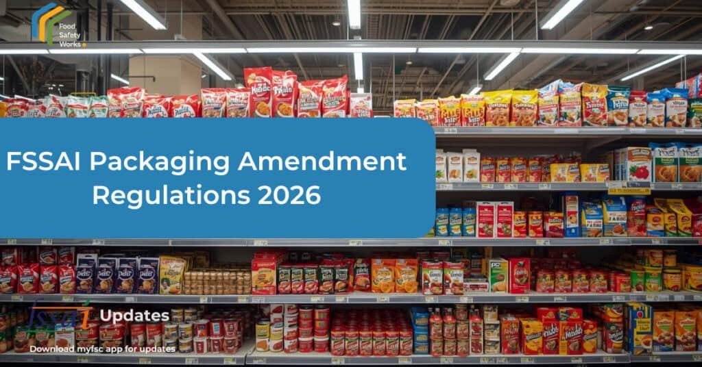 FSSAI Packaging Amendment & Regulations