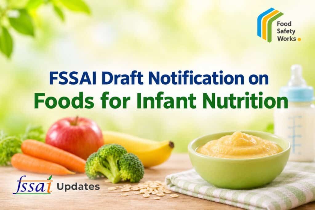 FSSAI Infant Nutrition Amendment 2026