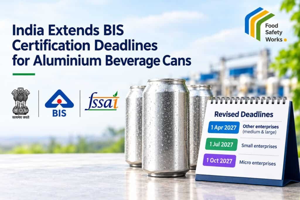 BIS Certification Deadlines