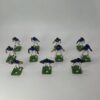 Tudor NFL Electric Baltimore Ravens Electric Football Team – Blue White Set