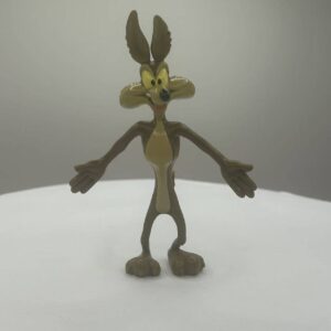 Looney Tunes Wile E. Coyote 11 cm vintage bendy poseable 2017 figure, Warner Bros.