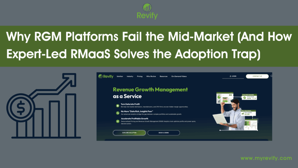Why enterprise RGM platforms fail mid-market firms: the Adoption Trap and expert-led partnership alternative