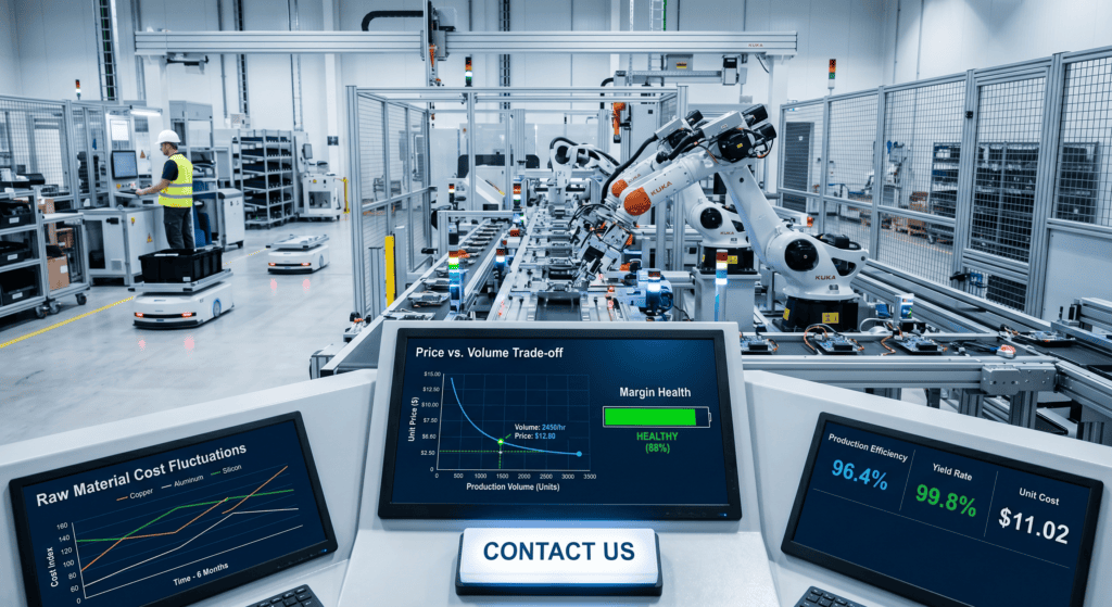 Advanced manufacturing analytics dashboard with real-time data insights.