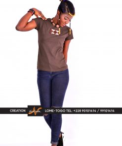 Alternative view of T-Shirt Brodé