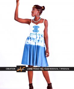 Alternative view of Robe Courte Batik