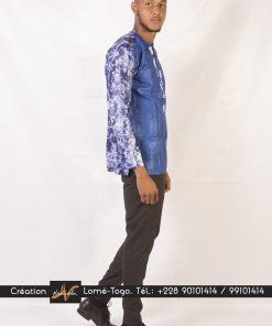 Alternative view of Chemise batik brodée