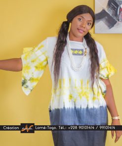 Robe courte brodée – Image 3