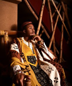 Ensemble tunique et piece Agbara brodée – Image 4