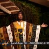 Ensemble tunique et piece Agbara brodée