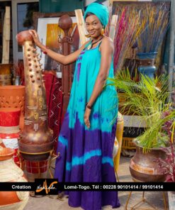Robe longue batik – Image 3