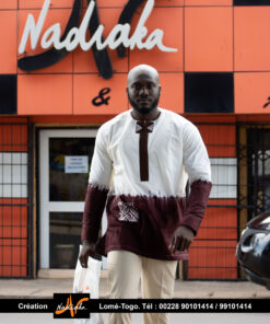 chemise manches longues brodée