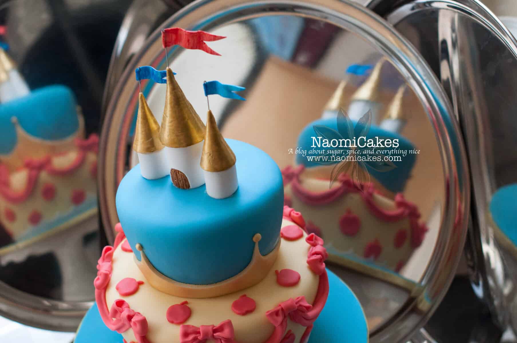 Snow White Castle Cake
