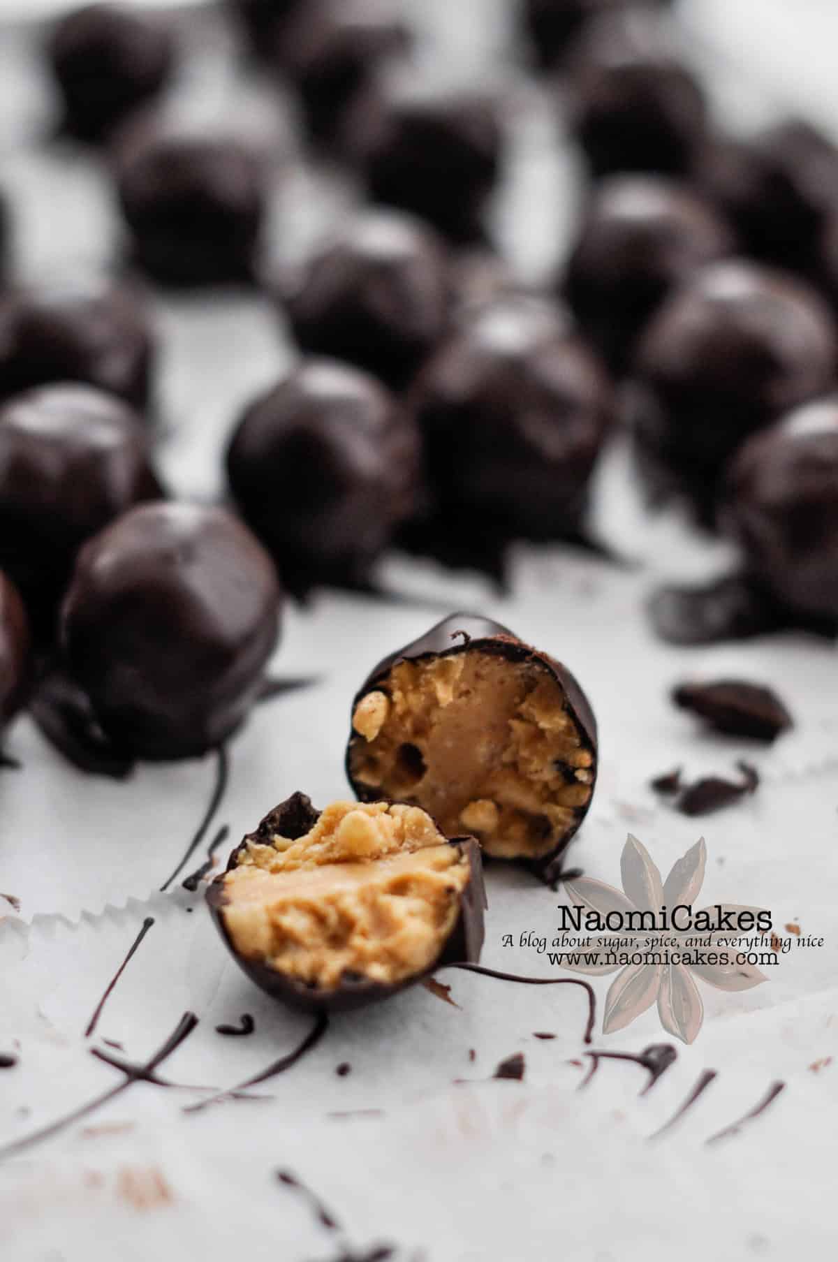 Chocolate Peanut Butter Balls [Recipe]