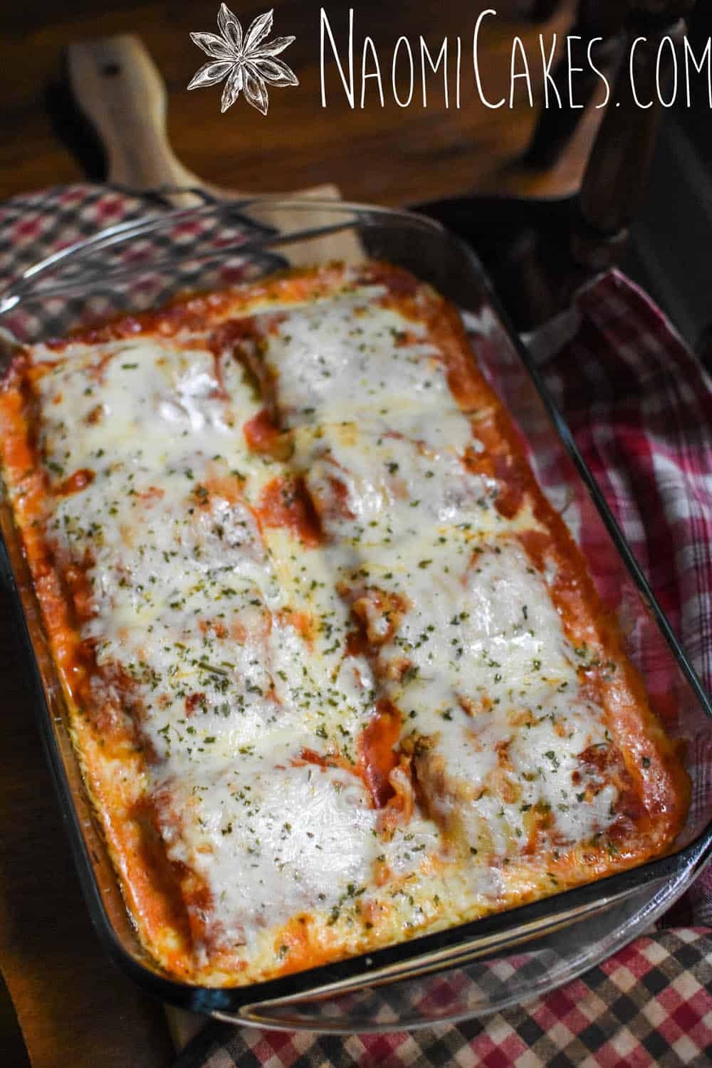 Manicotti Lasagna Roll Ups [Recipe]