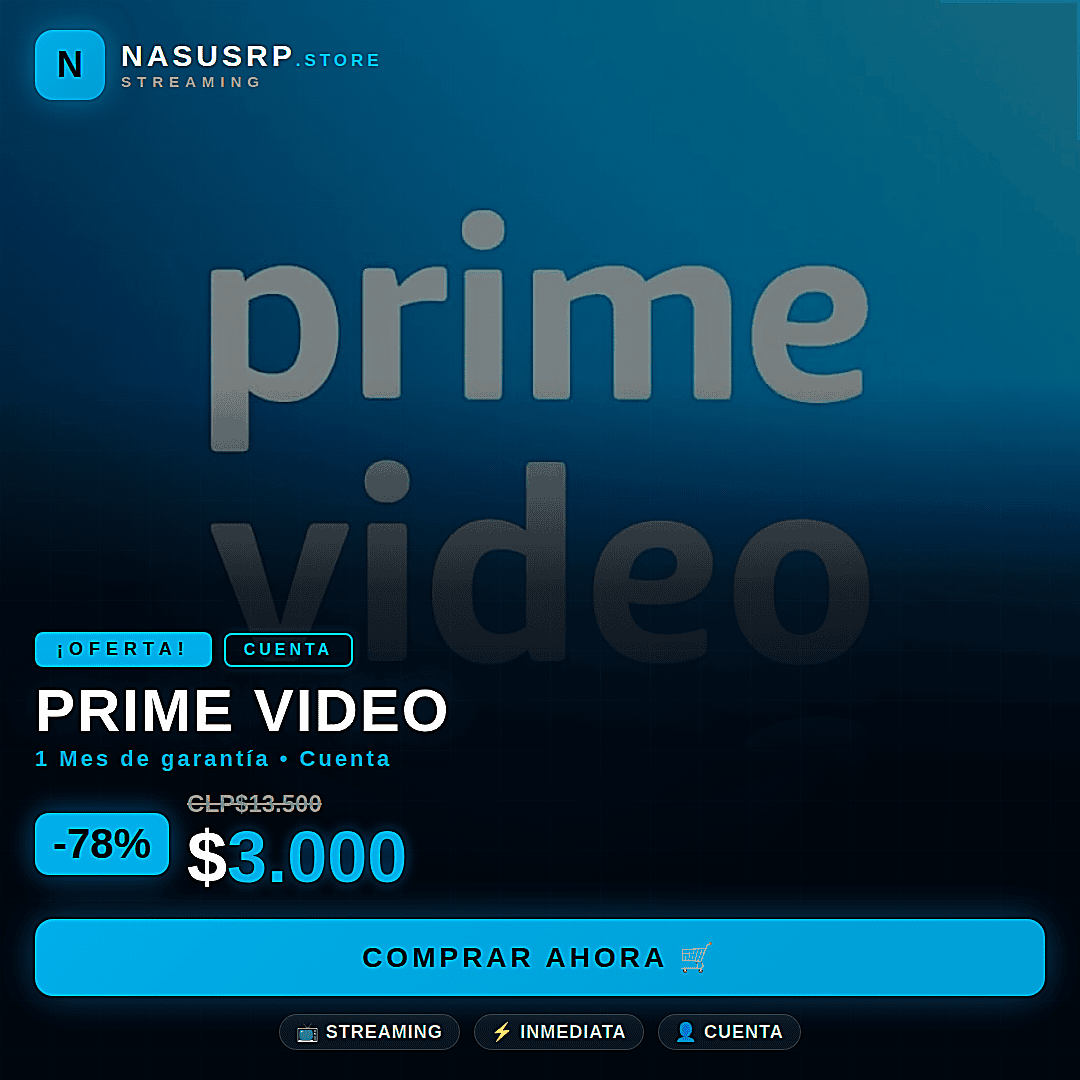 Cuenta Amazon Prime Video