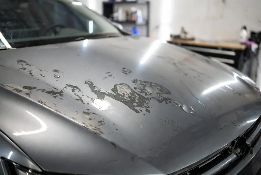 Is It Possible to Apply PPF Over Damaged Paint