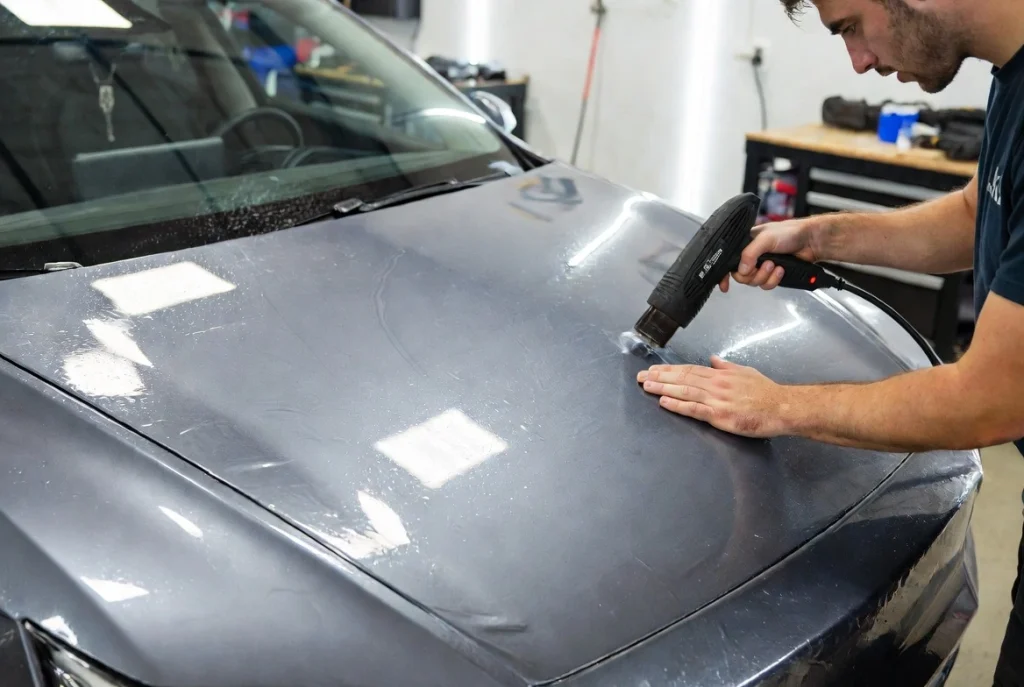 Should You Apply PPF Over Paint Damage