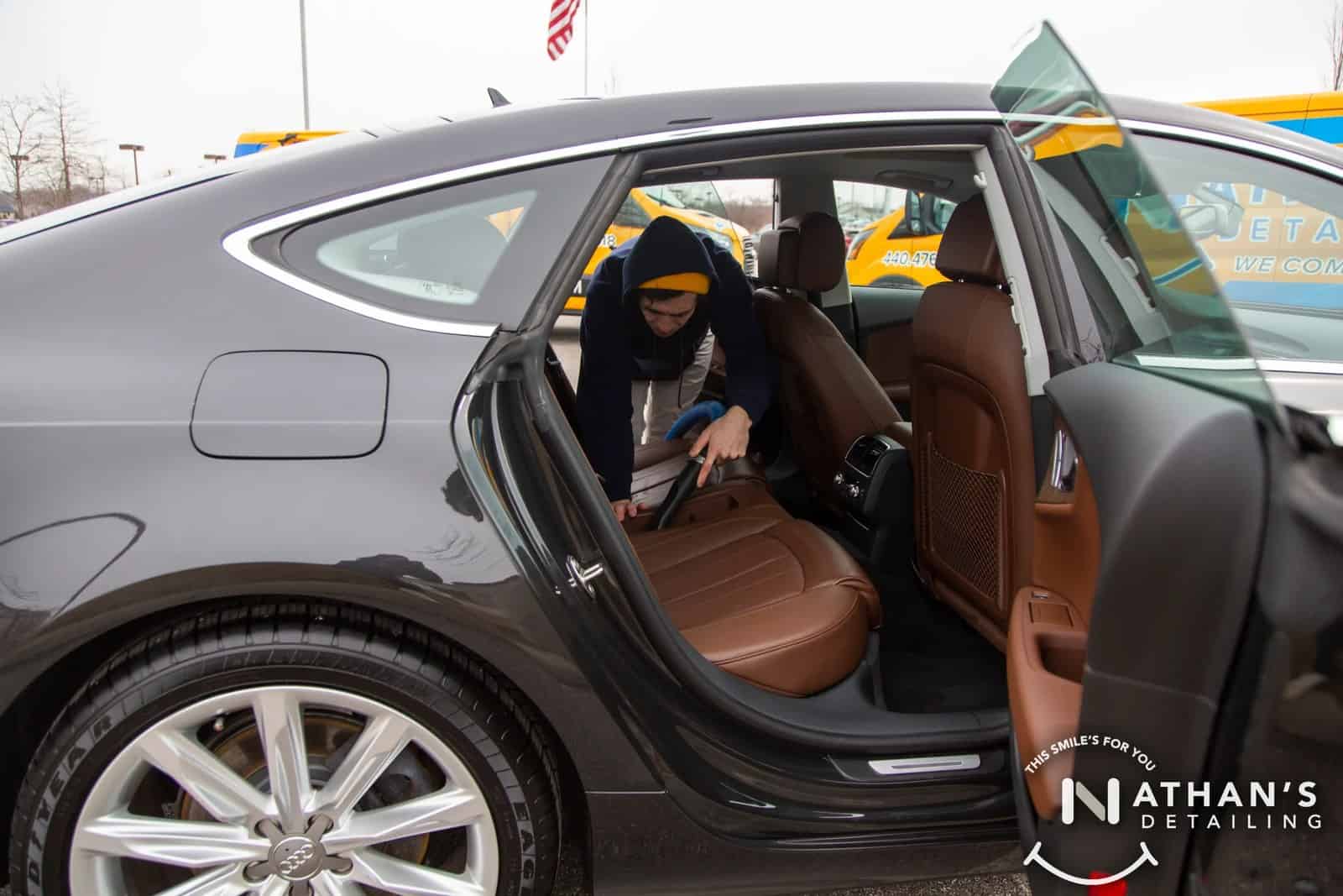 Nathan's Detailing Premium Interior Detail for a small vehicle