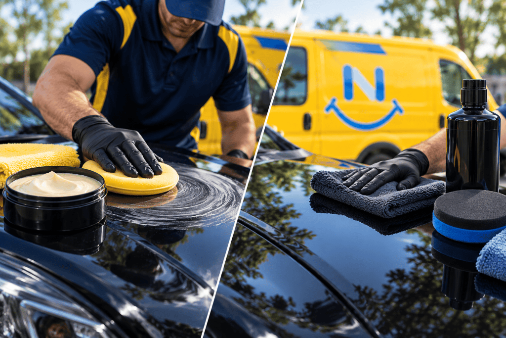 Auto detailing in Cleveland with polishing and protective coatings.