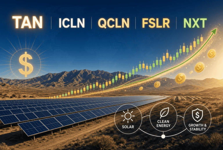 An image of Clean-Energy ETFs for Nevada Investors in 2026.