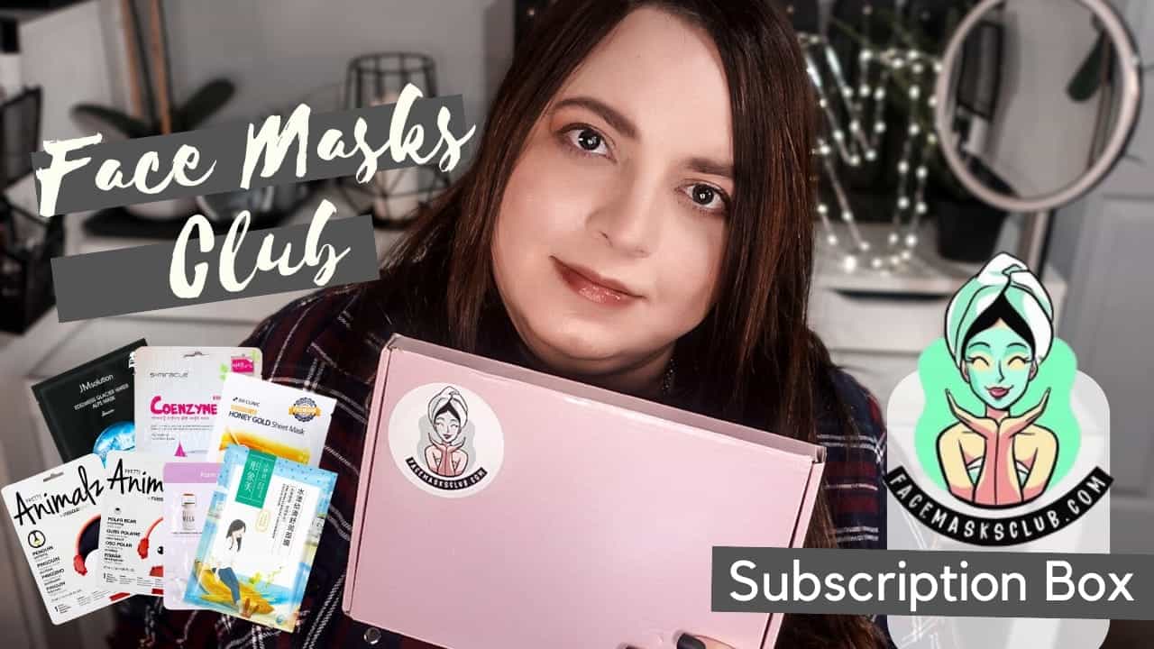 Face Masks Club December Box and Coupon Code