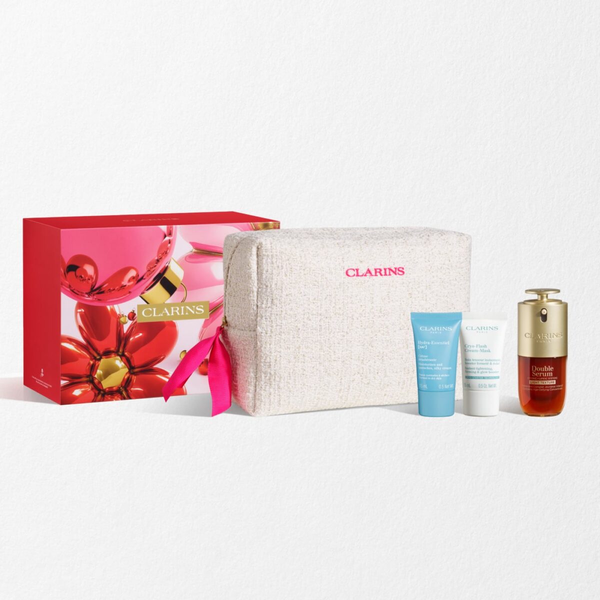 Clarins Double Serum Light Texture Collection gift set, £68