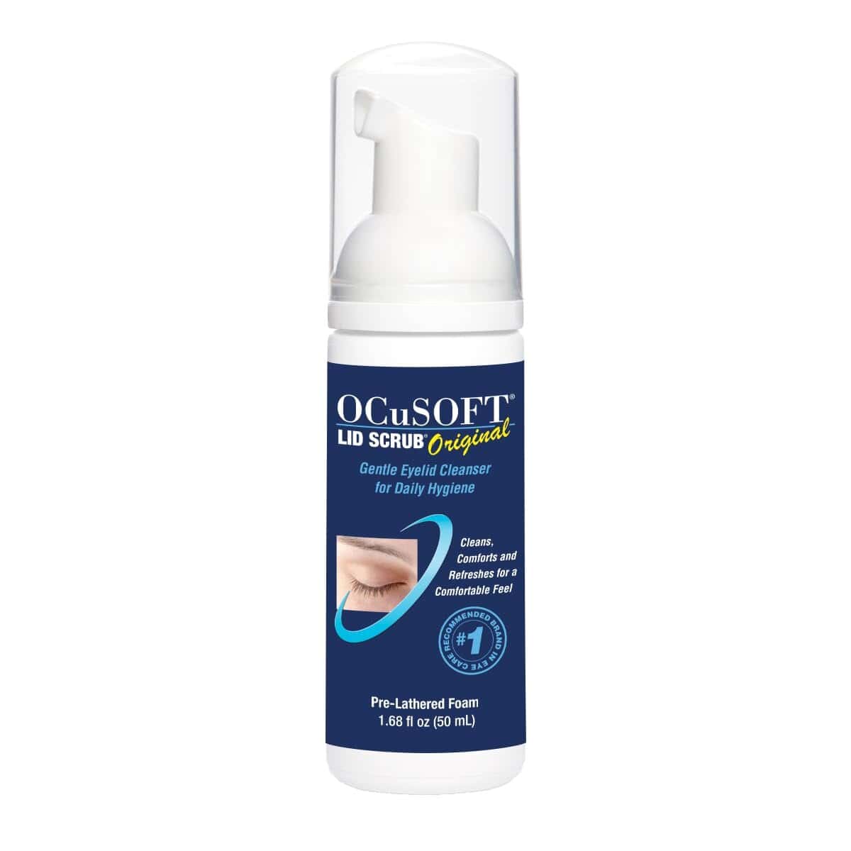 OCuSOFT Lid Scrub Foam eyelid cleanser, 50ml