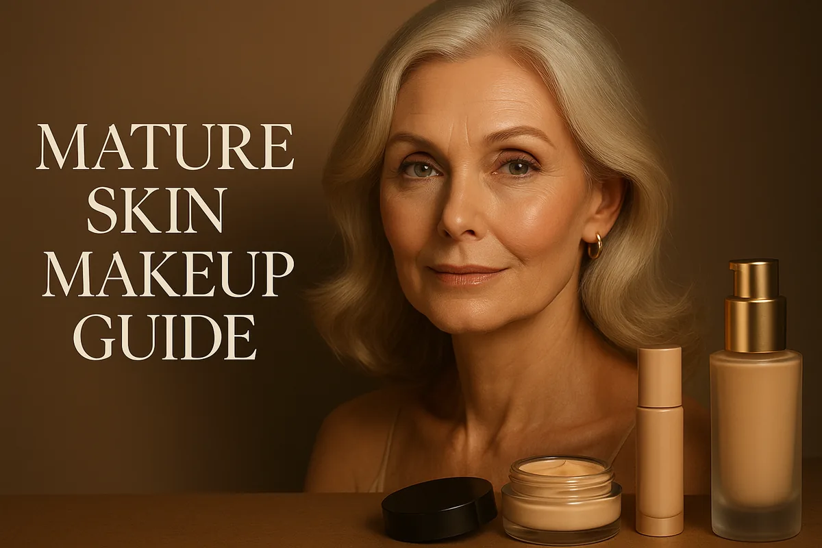 Mature Skin Makeup: Foundations & Age-Flattering Tips