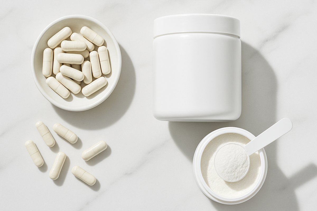 Older adult creatine dosing guide with daily serving advice