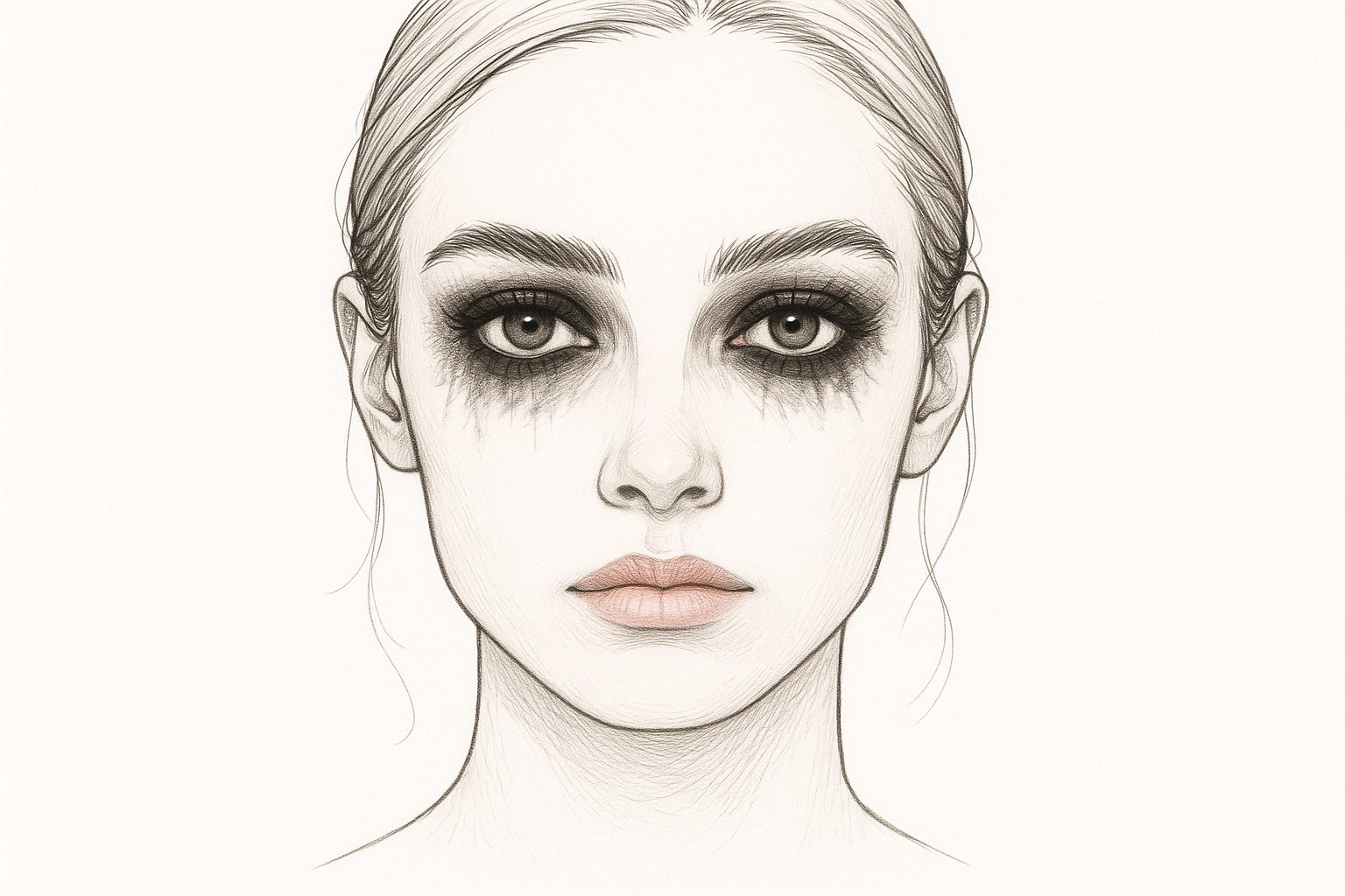 Runway-Inspired Messy Eye Makeup