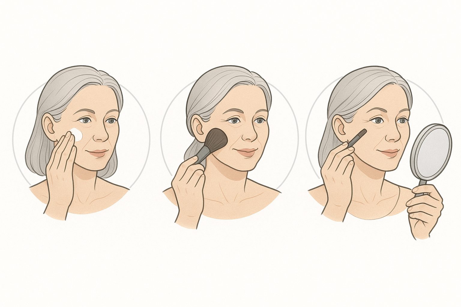 Skincare Makeup for Women Over 40