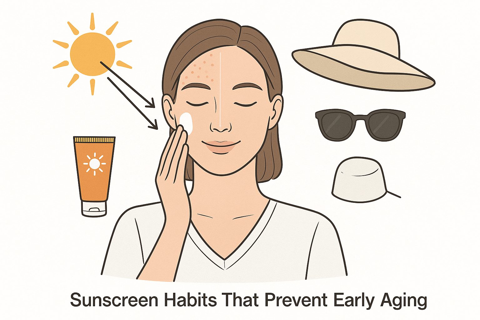 Sunscreen Habits That Prevent Early Aging