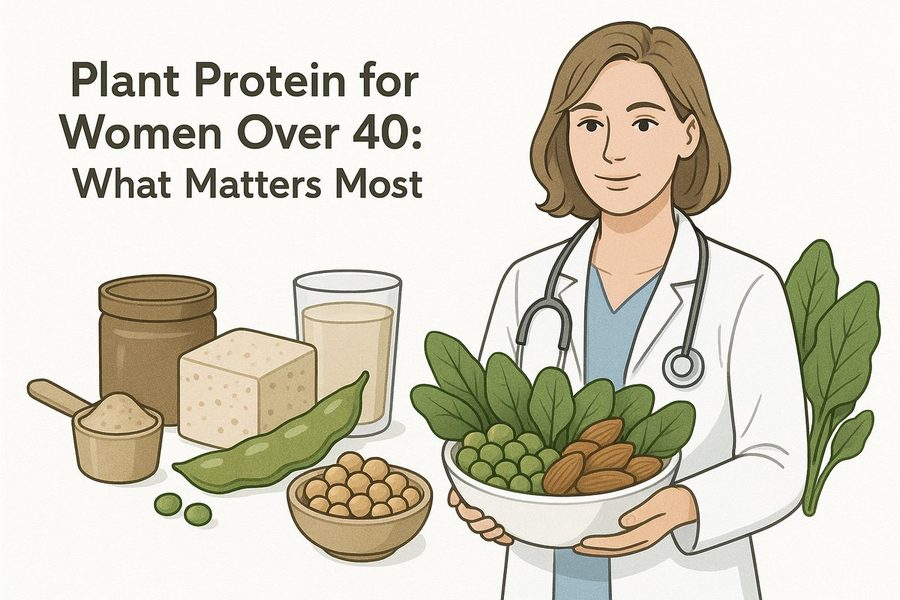 Plant Protein for Women Over 40: What Matters Most