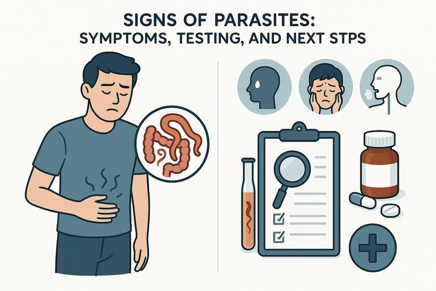 Signs of Parasites: Symptoms, Testing, and Next Steps