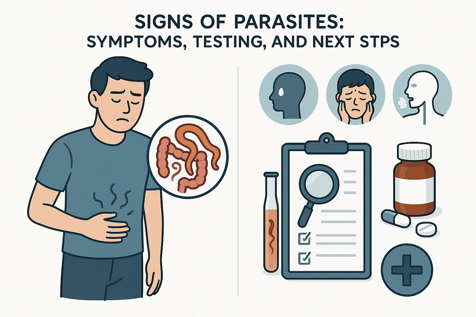 Signs of Parasites: Symptoms, Testing, and Next Steps