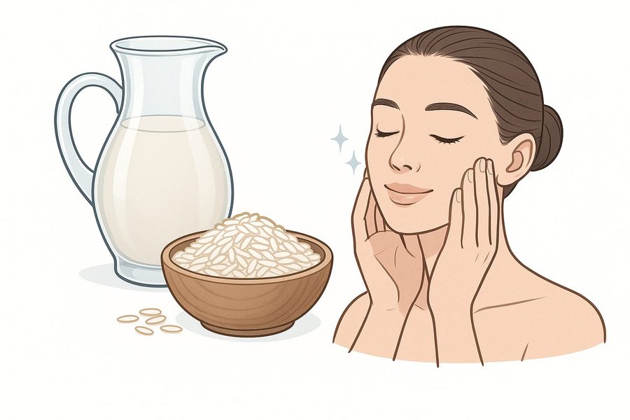 Rice Water for Skin Brightening