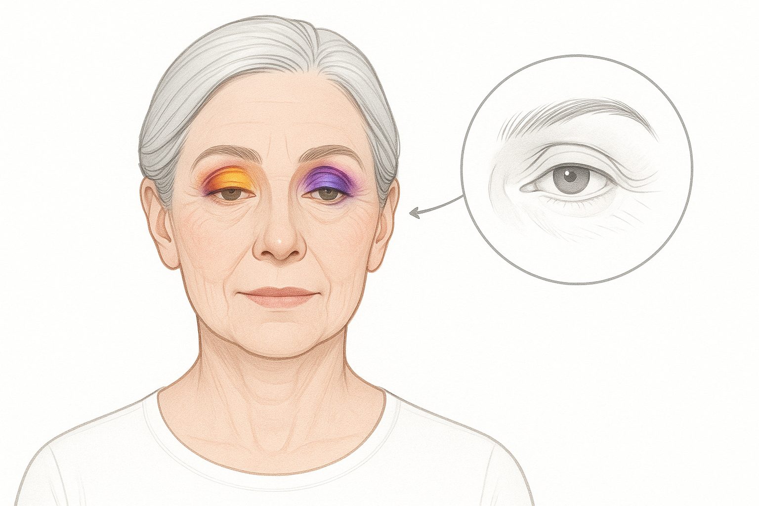 Colorful Eyeshadow for Mature Eyes: What Actually Works