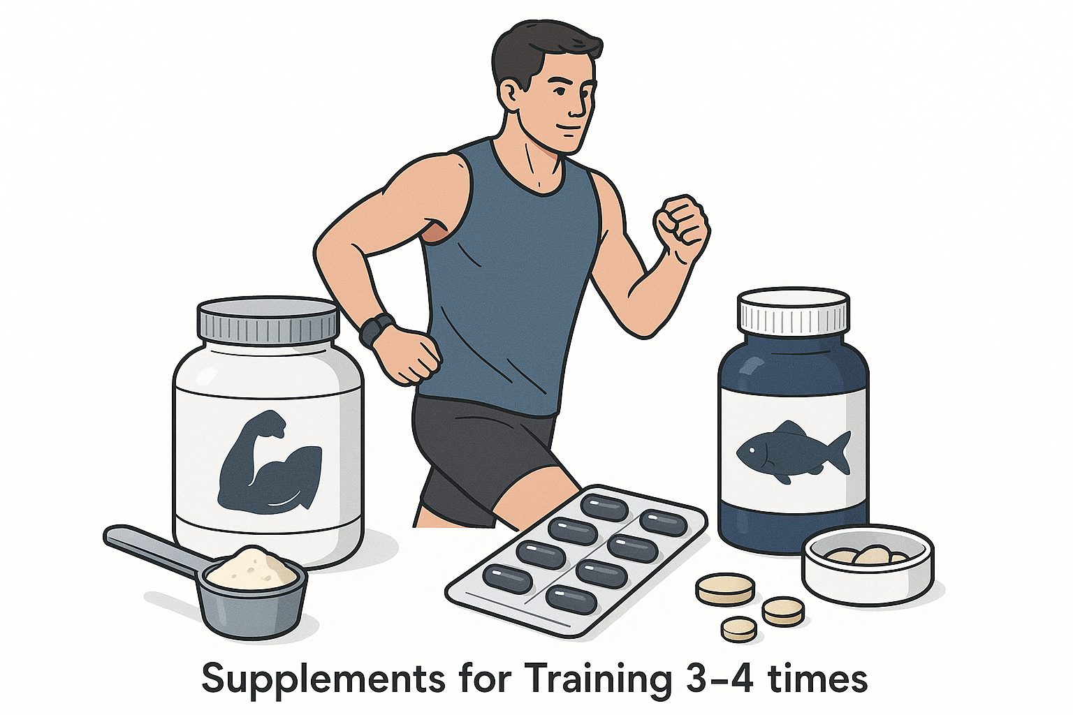 Supplements for Training 3-4 Times Per Week