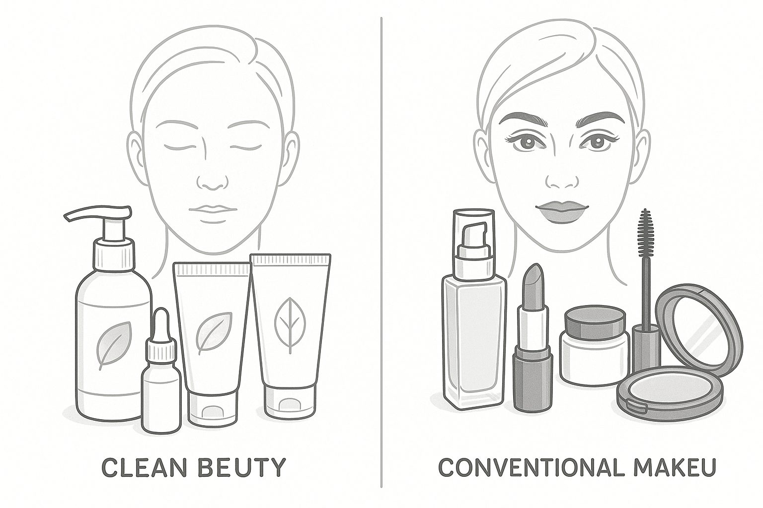 Clean Beauty vs Conventional Makeup